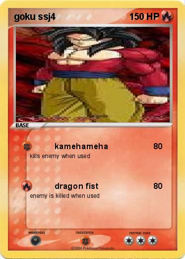 Pokemon goku ssj4