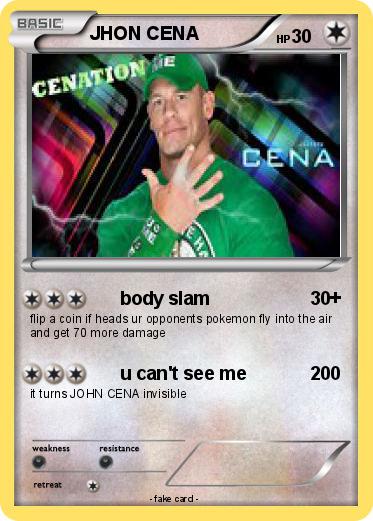 Pokemon JHON CENA