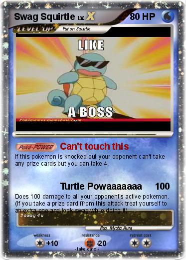 Pokemon Swag Squirtle