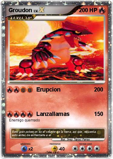 Pokemon Groudon