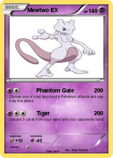 Pokemon Mewtwo EX