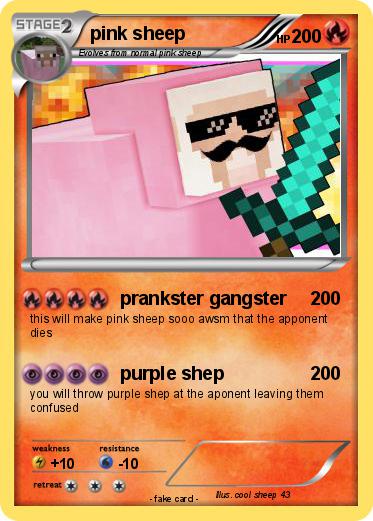 Pokemon pink sheep
