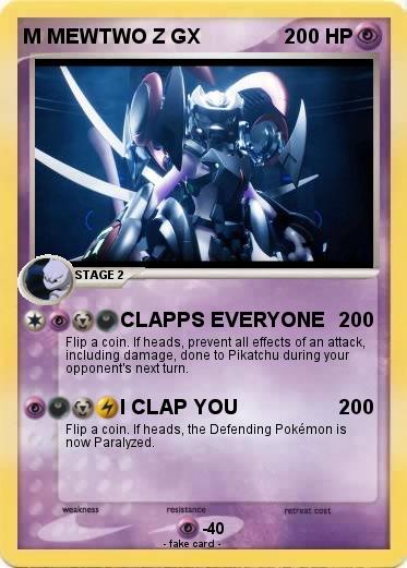 Pokemon M MEWTWO Z GX