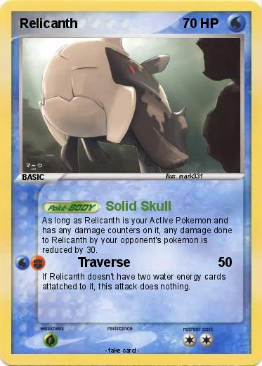 Pokemon Relicanth