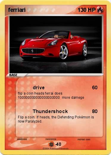Pokemon ferriari