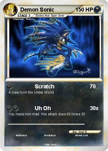 Pokemon Demon Sonic