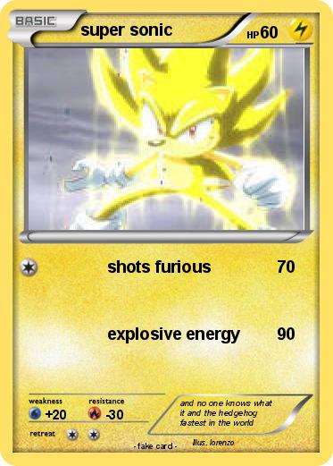 Pokemon super sonic