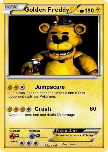 Pokemon Golden Freddy