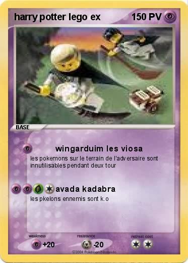 Pokemon harry potter lego ex