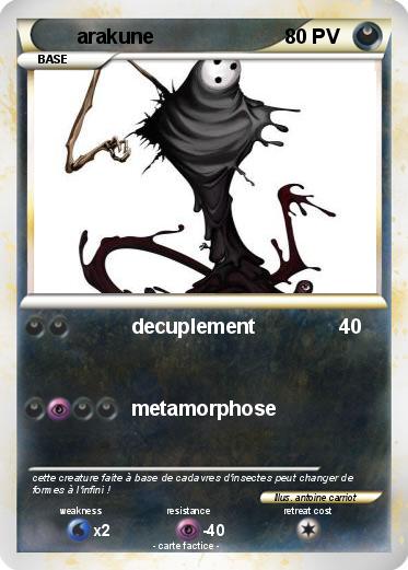 Pokemon arakune