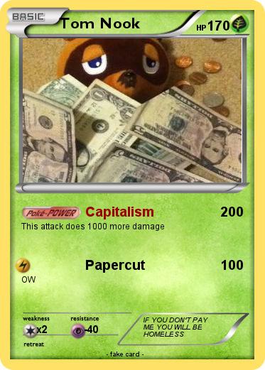 Pokemon Tom Nook