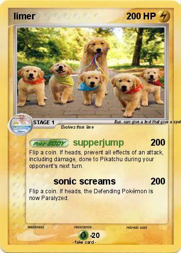 Pokemon limer