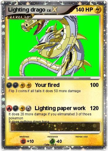 Pokemon Lighting drago