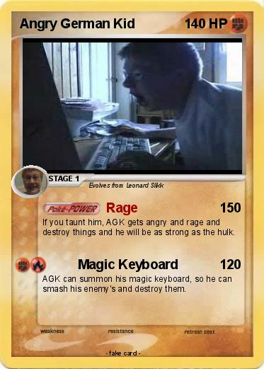 Pokemon Angry German Kid