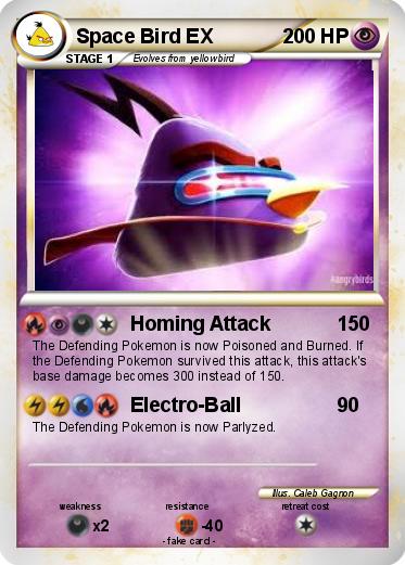 Pokemon Space Bird EX