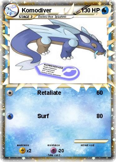 Pokemon Komodiver