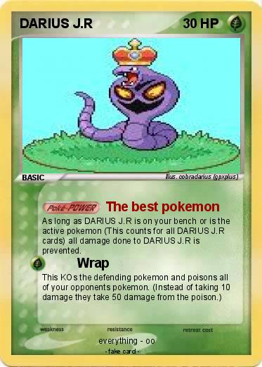 Pokemon DARIUS J.R