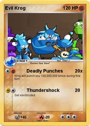 Pokemon Evil Krog