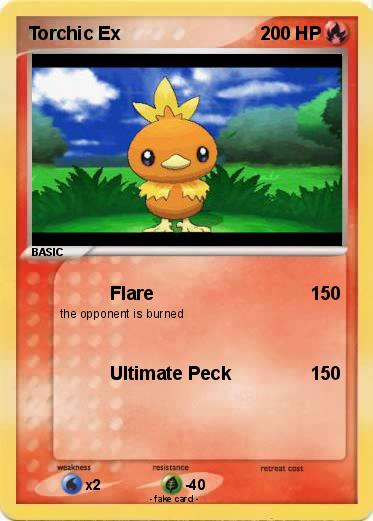Pokemon Torchic Ex