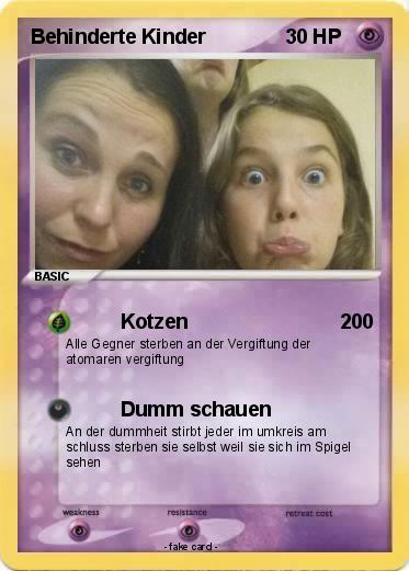 Pokemon Behinderte Kinder