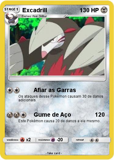 Pokemon Excadrill