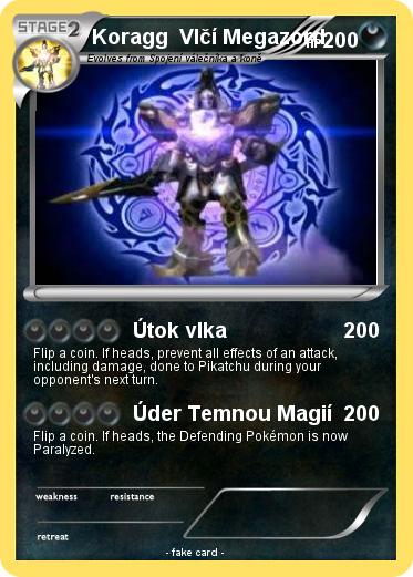 Pokemon Koragg  Vlčí Megazord