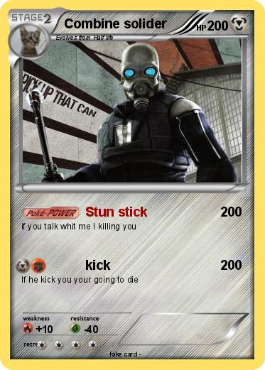 Pokemon Combine solider