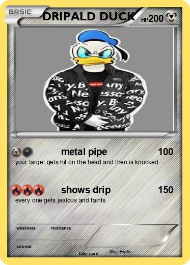 Pokemon DRIPALD DUCK