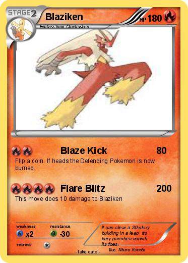 Pokemon Blaziken