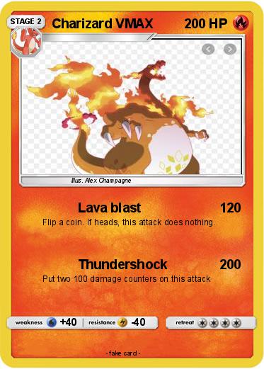 Pokemon Charizard VMAX