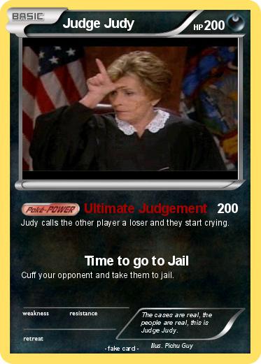 Pokemon Judge Judy