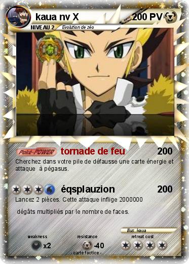 Pokemon kaua nv X
