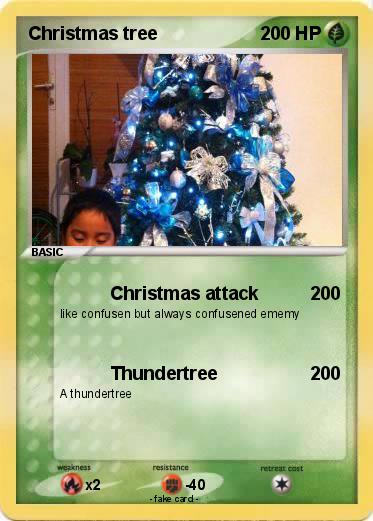 Pokemon Christmas tree