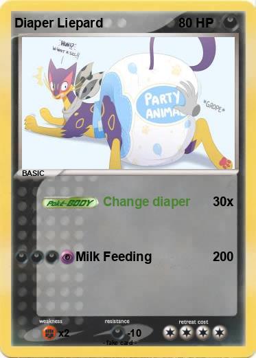 Pokemon Diaper Liepard