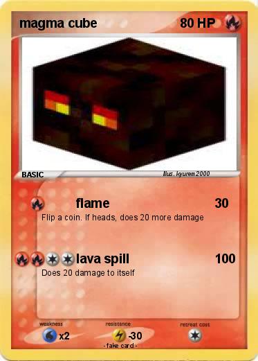 Pokemon magma cube