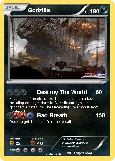 Pokemon Godzilla