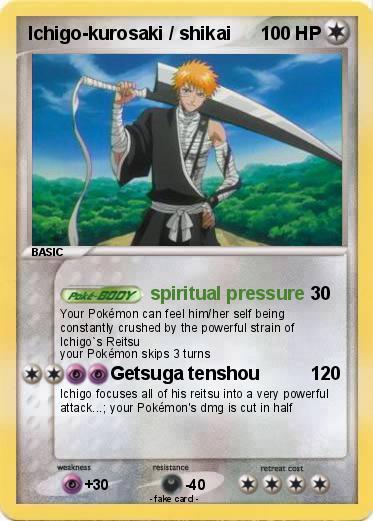 Pokemon Ichigo-kurosaki / shikai