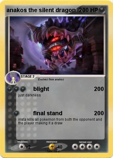 Pokemon anakos the silent dragon