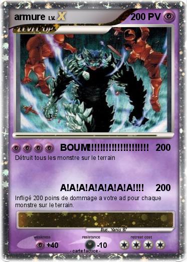 Pokemon armure