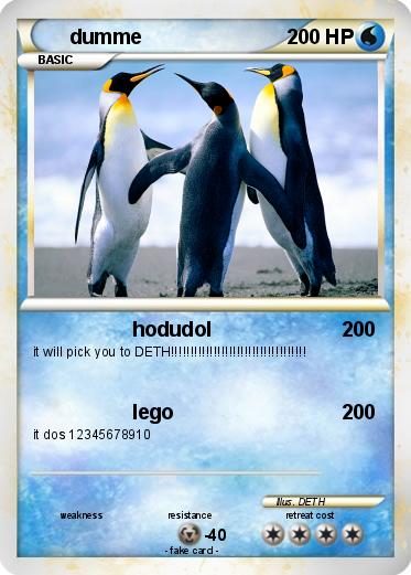 Pokemon dumme