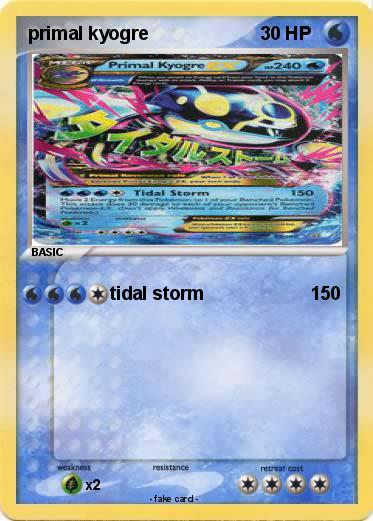 Pokemon primal kyogre
