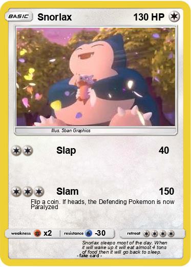 Pokemon Snorlax