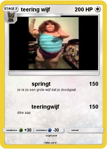 Pokemon teering wijf
