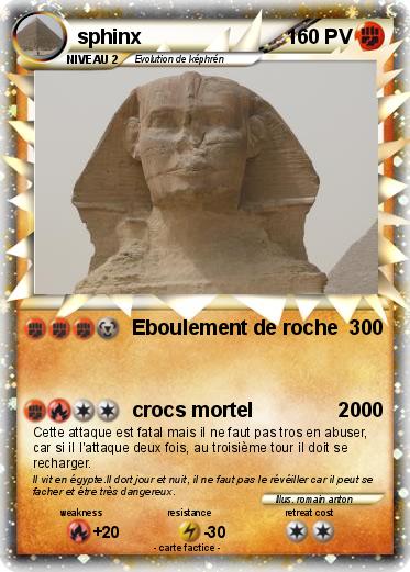 Pokemon sphinx