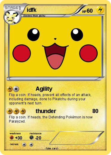 Pokemon idfk