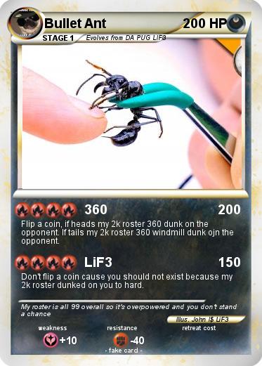 Pokemon Bullet Ant