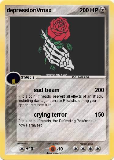 Pokemon depressionVmax