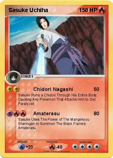 Pokemon Sasuke Uchiha