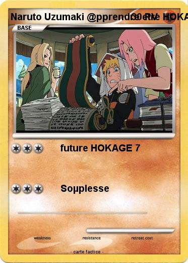 Pokemon Naruto Uzumaki @pprendre etre HOKAGE 7
