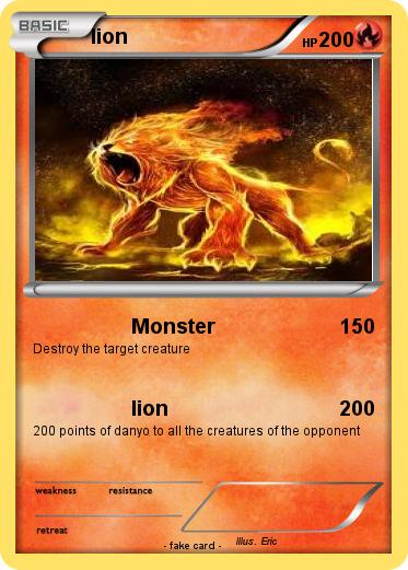 Pokemon lion